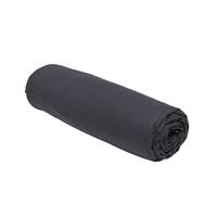 Essential drap housse 140x190 23cm coton fusain