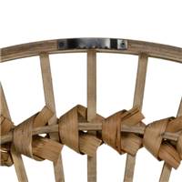 Camille miroir en bambou naturel