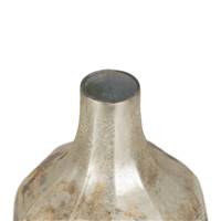 Arielle vase en verre blanc rouille S