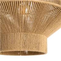 Razzo suspension en corde de papier naturel style lampion H28,5cm