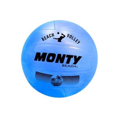 Ballon de plage bleu 22cm