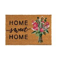 Felpudo tapis bouquet en fibre de coco 60x40