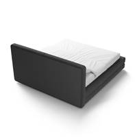 Tichani lit boxspring 180x200 en tissu texturé gris anthracite
