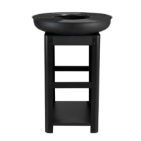 Walker braséro barbecue grill rond noir Ø58