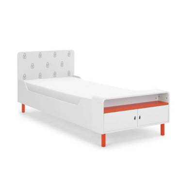 Matryoshka lit blanc orange
