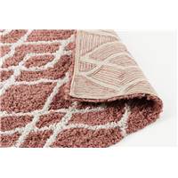 Fes tapis de bain rose 70x100