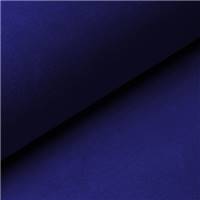 Cotton canapé salon angle gauche en velours bleu foncé