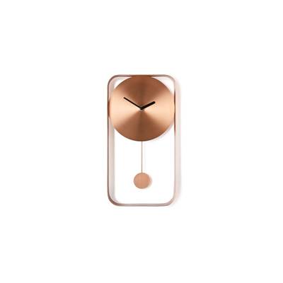 Bard pendule cuivre brossé 21x41