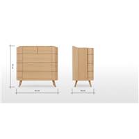 Odie commode chêne