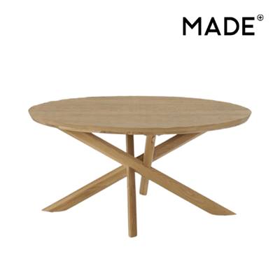 Abbon table basse chêne massif naturel