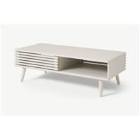 Tulma table basse blanc lavé
