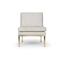Endoume fauteuil en tissu gris
