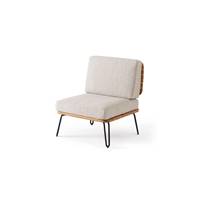 Pianosa fauteuil de jardin 1 place acacia