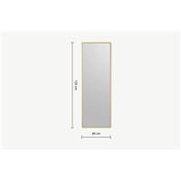 Parton miroir laiton brossé 40 x 120 cm