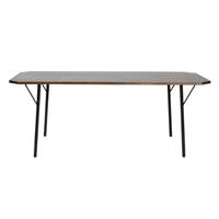 Naya table à manger 200x90cm en bois de manguier multicolore et métal