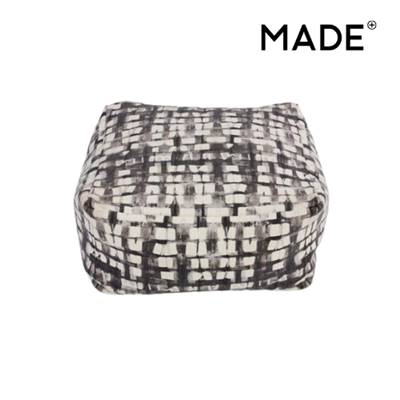 Holst pouf imprimé tons de gris