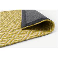 Mira tapis jaune chartreuse 66x200