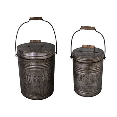 Set 2 poubelles