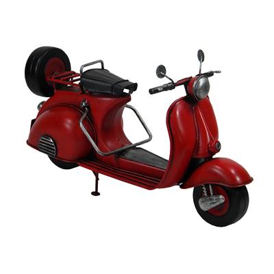 Scooter rouge + roue