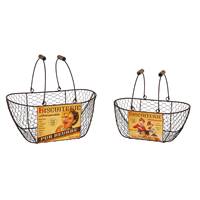 Set de 2 paniers "Biscuiterie"
