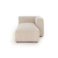 Riga mridienne d'angle droit velours cru