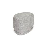 Arthur petit pouf tweed gris