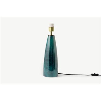Vince lampe de table bleue