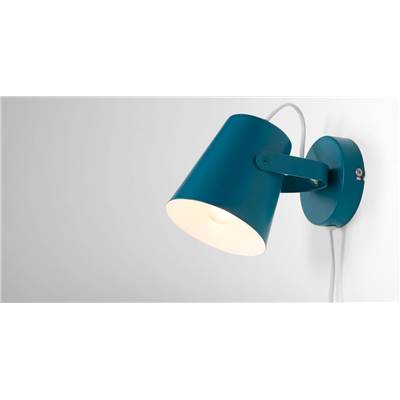 Clyde applique murale bleu canard